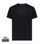 Iqoniq Tikal recycled polyester quick dry sport t-shirt, black (XS)