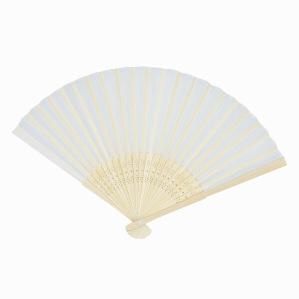 BAMBOO COOL - Opvouwbare waaier wit BAMBOO COOL - Opvouwbare waaier wit