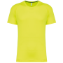 Gerecycled herensport-T-shirt met ronde hals Fluorescent Yellow XS Gerecycled herensport-T-shirt met ronde hals Fluorescent Yellow XS