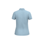 Ecologische damespolo in piquétricot Aquamarine XS