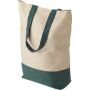Polyester shopper Helena blauw
