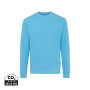 IQONIQ Zion gerecycled katoen sweater, tranquil blue (L)