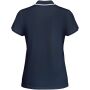 Tamil short sleeve women's sports polo - Navy Blue/White - S Tamil short sleeve women's sports polo - Navy Blue/White - S