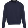 Boris 280 g/m2 unisex OCS organische oversized trui met ronde hals - Marineblauw - 3XL