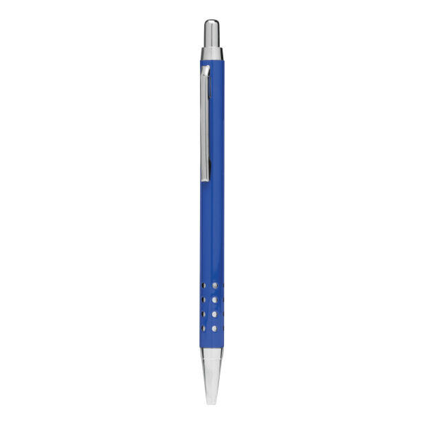 BUDAPEST - Messing balpen glanzend blauw BUDAPEST - Messing balpen glanzend blauw
