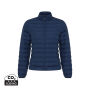 IQONIQ Maiko dames gerecycled polyester jas met voering, donkerblauw (XXS) IQONIQ Maiko dames gerecycled polyester jas met voering, donkerblauw (XXS)