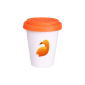 white / orange
