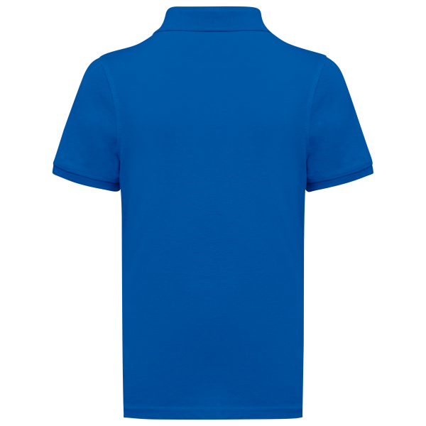 Umweltfreundliches Polohemd aus Pikeetrikot für Kinder Sea Blue 4/6 Jahre Umweltfreundliches Polohemd aus Pikeetrikot für Kinder Sea Blue 4/6 Jahre