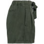 Ecologische verwassen damesshort van lyocell Washed Organic Khaki L