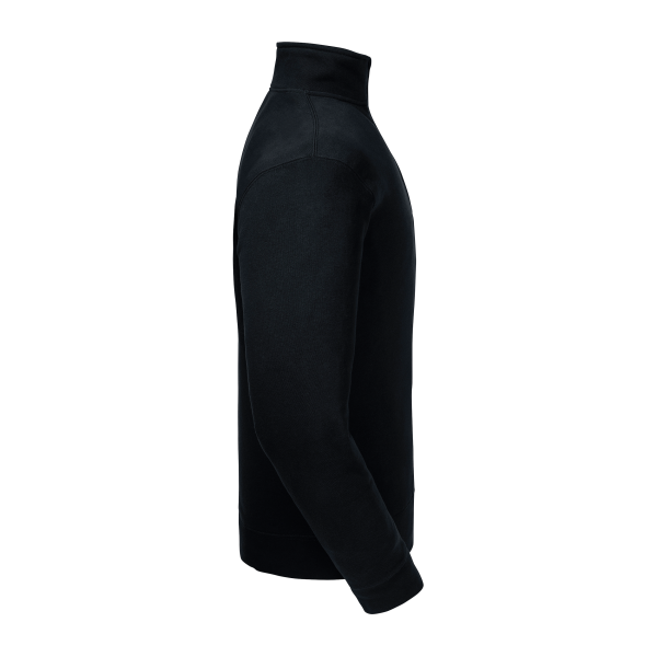 Sweater met ritskraag Authentic Black XS Sweater met ritskraag Authentic Black XS