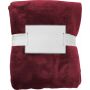 Flanellen fleece (280 gr/m²) deken Sean rood