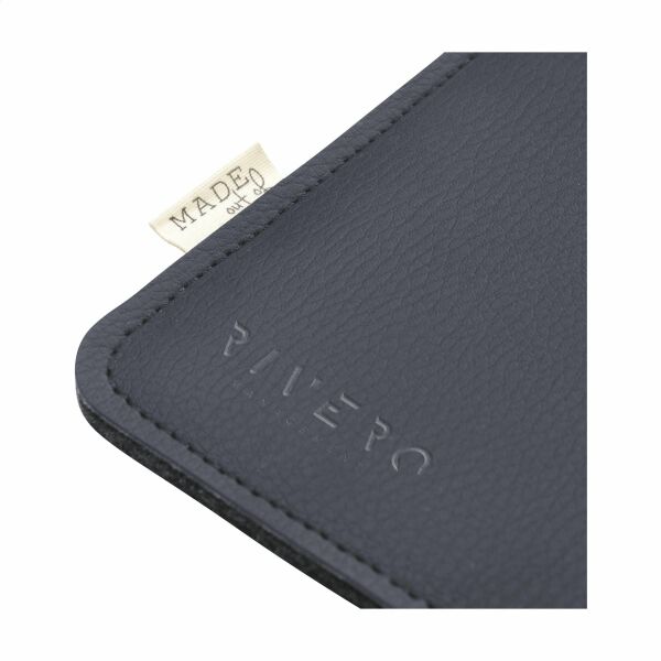 Recycled Felt & Apple Leather Laptop Sleeve 15/16" - schwarz Recycled Felt & Apple Leather Laptop Sleeve 15/16" - schwarz