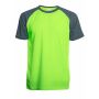 SP Trail sportshirt, 140 gr/m² - Fluo groen/Antraciet