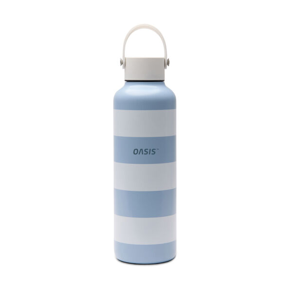 VINGA Lagoa RCS SS fles 600 ml, lichtblauw, wit VINGA Lagoa RCS SS fles 600 ml, lichtblauw, wit