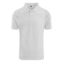 AWDis Stretch Piqué Polo Shirt, White, XL, Just Polos