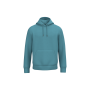 Ecologische uniseks sweater met capuchon Adriatic Blue 3XL