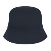 BABY BUCKET HAT, NAVY, 06/12M, LARKWOOD