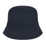 BABY BUCKET HAT, NAVY, 06/12M, LARKWOOD