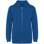 Ecologisch kindersweatvest met capuchon Sea Blue 10/12 jaar