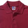 RUS Men Classic Cotton Polo, Classic Red, XXL