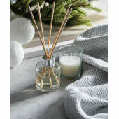 MUSKA SET - Vanille diffuser & kaarsenset - Transparant
