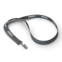 Polyester lanyard met reflecterende draden