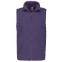 Bodywarmer van microfleece heren Purple M