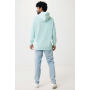 IQONIQ Yengo recycled katoen hoodie met steekzakken, crushed mint (L)