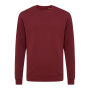 Iqoniq Zion gerecycled katoen sweater, bordeauxrood (XXS)