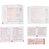 rPET (600D) polyester EHBO-set Kairo rood