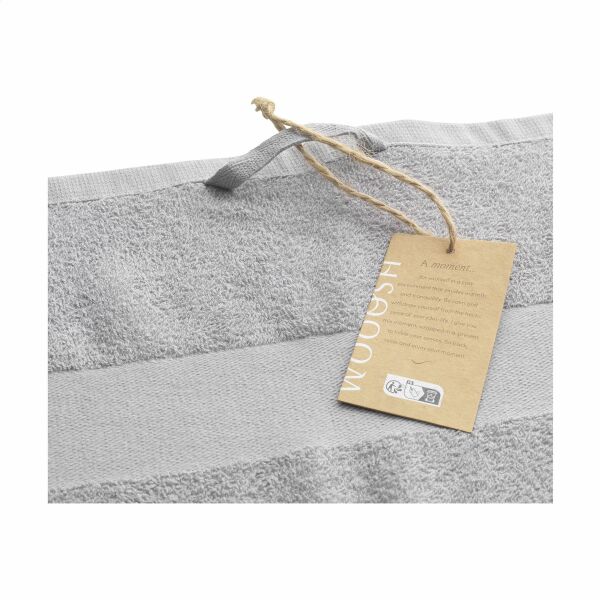 Wooosh Towel GRS Recycle Cotton Mix 100 x 50 cm - hellgrau Wooosh Towel GRS Recycle Cotton Mix 100 x 50 cm - hellgrau