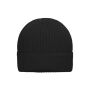 Bio Cotton Winter Beanie black