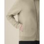 Trailer 2.0 - Het unisex sweatshirt met rits en opstaande kraag - Desert Dust (XXS)
