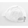 LOW PROFILE 6 PANEL DAD CAP, WHITE, One size, BEECHFIELD