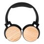 BRAINZ Bluetooth Hoofdtelefoon Bamboe BRAINZ Bluetooth Hoofdtelefoon Bamboe