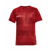 *Progress graphic jersey jr br. red(ton) 122/128