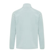 Iqoniq Talung gerecycled polyester fleece jas met rits, iceberg green (XL)