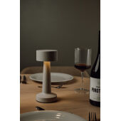 VINGA Maris RCS recycled ABS tafel lamp, grijs