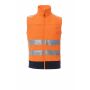 Traffic fluorescent orange/navy blue S