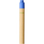 Berk recycled carton and corn plastic ballpoint pen (black ink) - Blue