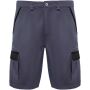 Tahoe 250 g/m2 korte werkbroek - Lood/Zwart - M