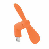 PHAN - Draagbare USB-ventilator - Oranje