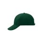 6 Panel Raver Cap Laminated dark green one size