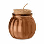 PUMKIN - Vanille plantaardige waskaars - Bruin