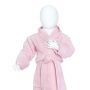 Baby Bathrobe 68/74, 340 gr/m² Light Pink