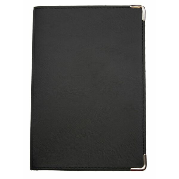 Rijbewijsetui skai met zilveren hoekjes Rijbewijsetui skai met zilveren hoekjes