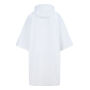 Badstof poncho White One Size
