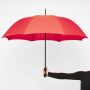 Automatisch te openen windproof paraplu PASSAT rood