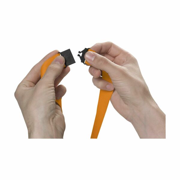 KeyCordSafety 2,4 cm Schlüsselband - orange KeyCordSafety 2,4 cm Schlüsselband - orange