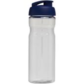 H2O Active® Eco POP Base 650 ml sportfles met kanteldeksel - Transparent/Blauw